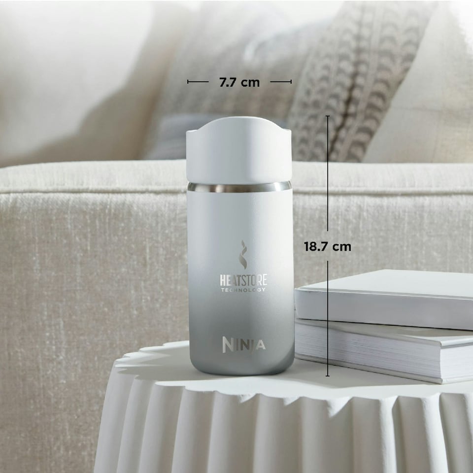 image 1 of Ninja 300 ml Sip Perfect Travel Mug in White DW1203EUUKWH White