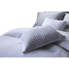 Belledorm Crompton Filled Cushion - White - One Size