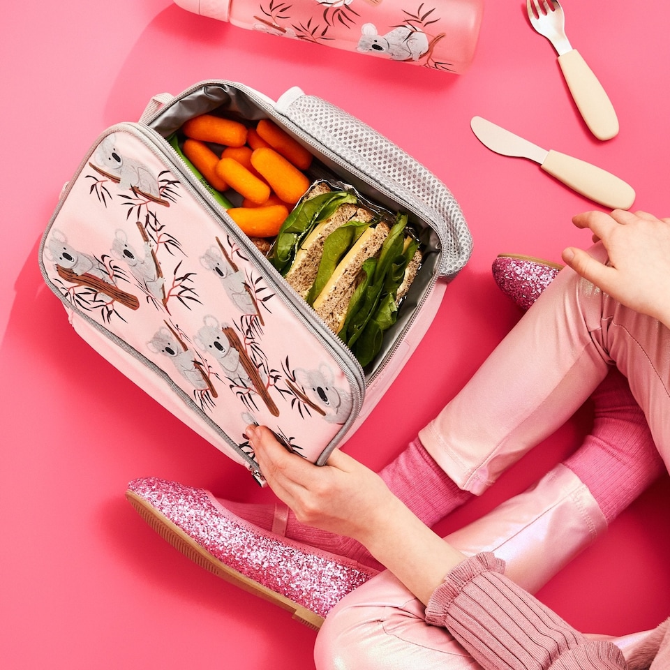 image 1 of Lunch Bag, Insulated, Medium | Pink | Koala