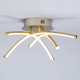 image 3 of BHS Aalto LED Cross Arm Ceiling Light | Gold | Satin Brass | 1