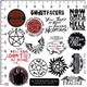 image 2 of Supernatural Deluxe Assorted Designs Stickers (Pack of 100) - Multicoloured - One Size