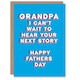 image 1 of Fathers Day Cant Wait Hear Next Story Dad Card