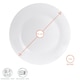 image 3 of Argon Tableware Classic White Dinner Plates - 30cm - Pack of 12 | White | White