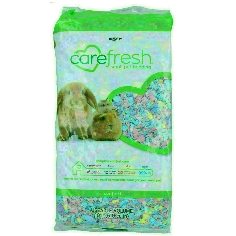 image 1 of 4pk Confetti 10L Quality Small Animal Bedding 99% Dust Free