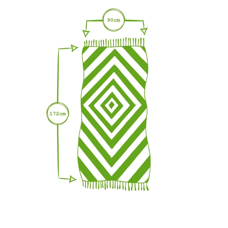 image 1 of Nicola Spring Turkish Cotton Chevron Bath Towel - 172 x 90cm - Light Grey | Grey | Light Grey