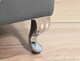 image 5 of Londona 137cm Chesterfield Ottoman Storage Bench - Plush Velvet Shoe Bench - Steel Grey Upholstery Footstool with Storage