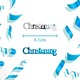 image 3 of 3 Packs of Blue Christening Confetti (14g)