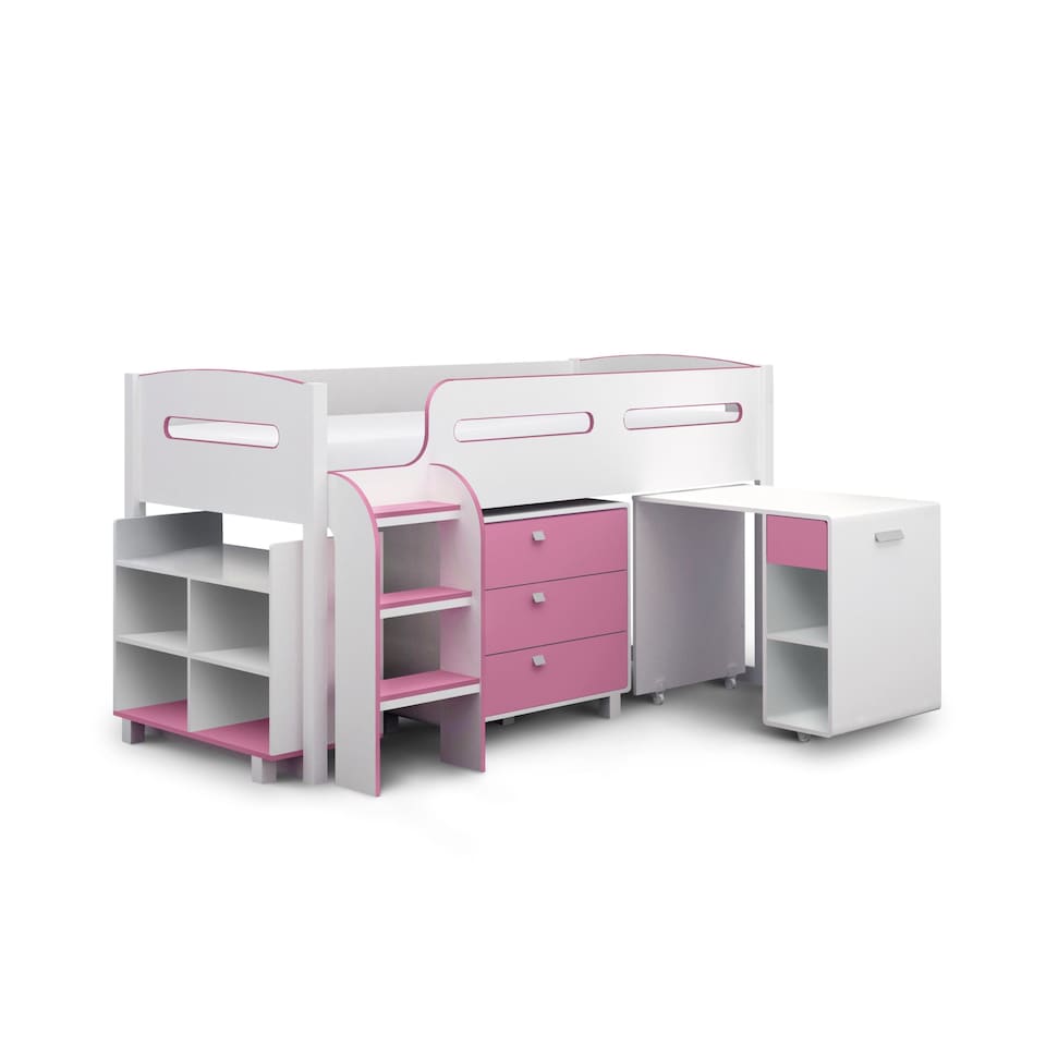 image 1 of Prairie Pink Cabin Bed - Single (90cm)