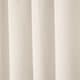 image 4 of OHS Woven Textured Blackout Eyelet Curtains, 46x54" - Cream