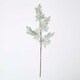 image 3 of Homescapes Artificial Snowy Christmas Pine Stem, 27 cm