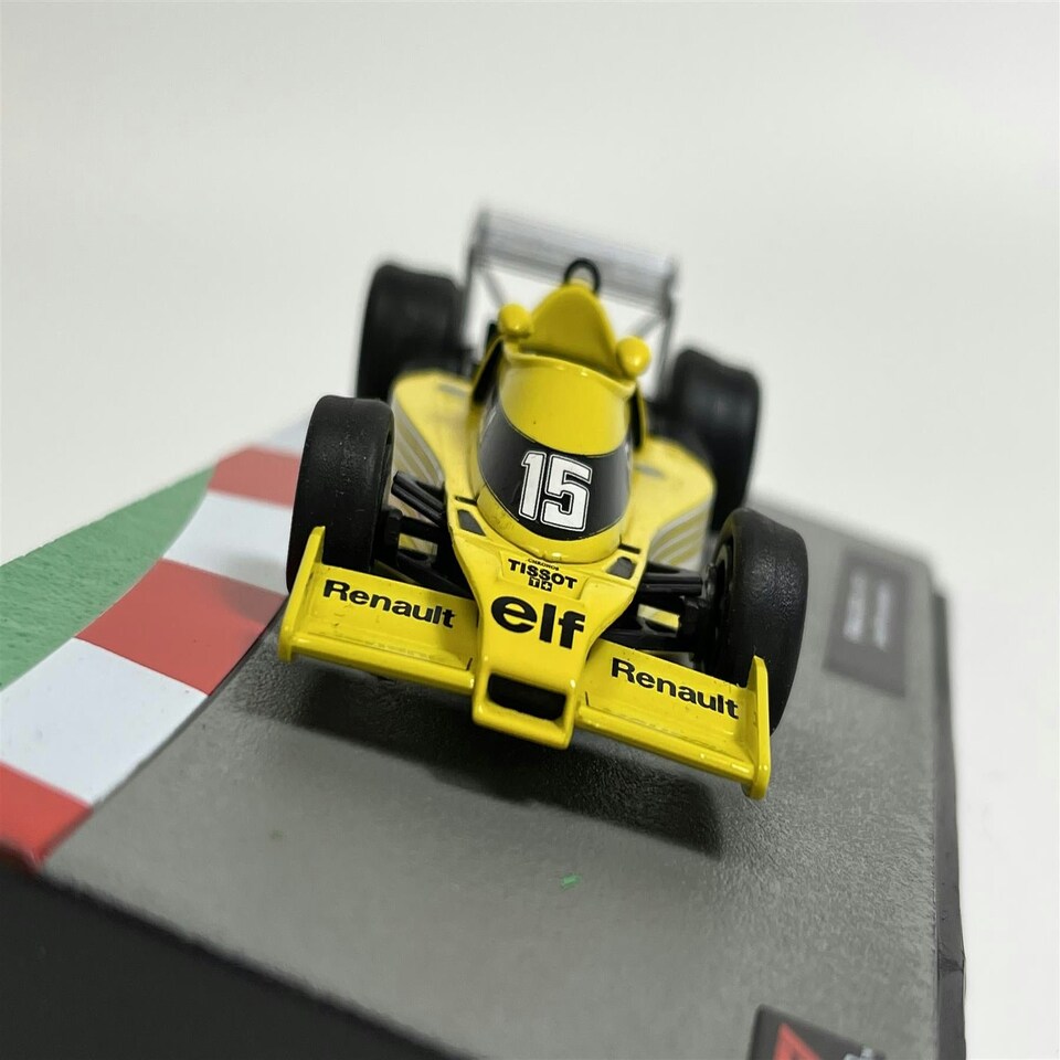 image 1 of Jean Pierre Jabouille Renault RS01 1977 1:43 Scale F1 Collection