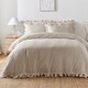 image 1 of Appletree Cassia Frill Duvet Cover Set Natural