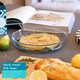 image 3 of Argon Tableware Round Glass Oven Dishes - 26cm x 26cm - Pack of 2 | Clear | Clear | 26cm x 26cm