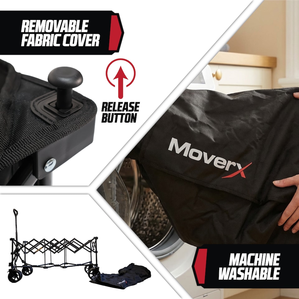 image 1 of MoverX 300L/180kg Premium Camping Trolley