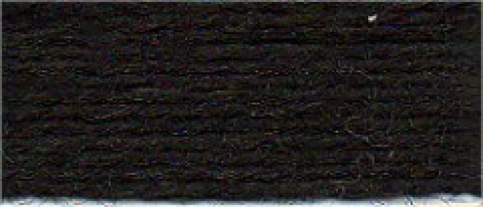 Scanfil Black Mending Darning Wool (Value Pack) For Dressmaking - 15m Spool - per pack of 10