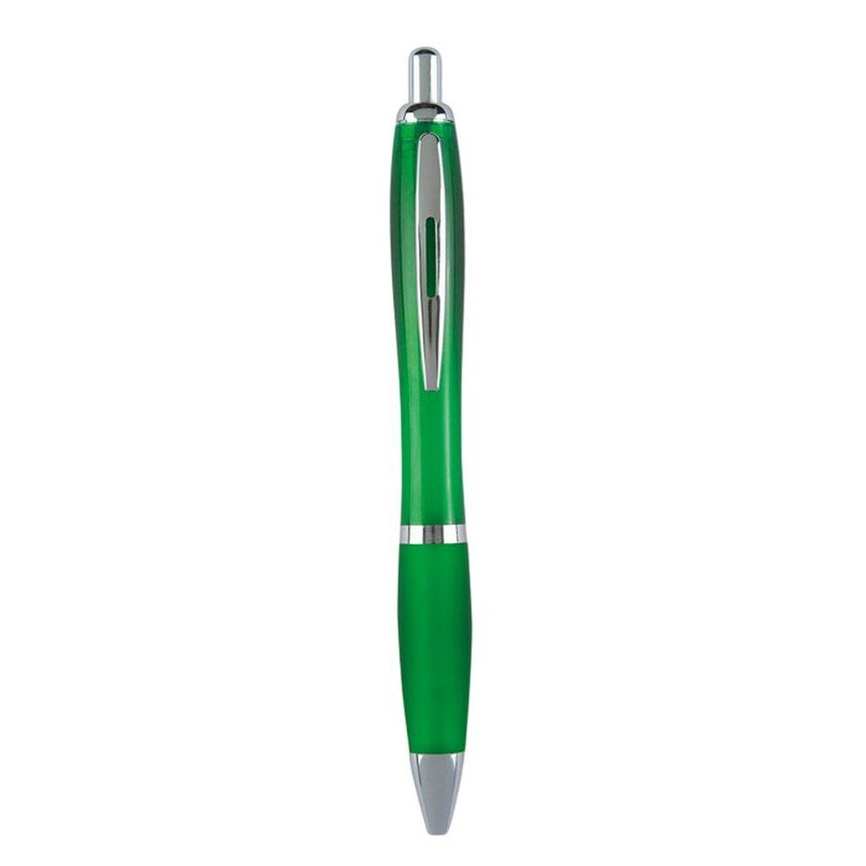 MidOcean Riocolour Ballpoint Pen - Transparent Green - One Size (UTMO1137)