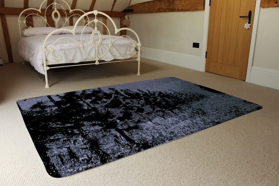 image 1 of Star Tree Line Rug | Multi