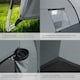 image 4 of Tent Roskilde - for 6 people, with awning, groundsheet, 4 windows with mosquito nets | Grey | light grey/dark grey | 480 x 350 x 195 cm | 1