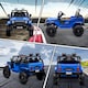 image 8 of AIYAPLAY Kids Ride On Car, 12V Electric Truck w/ Suspension, Blue