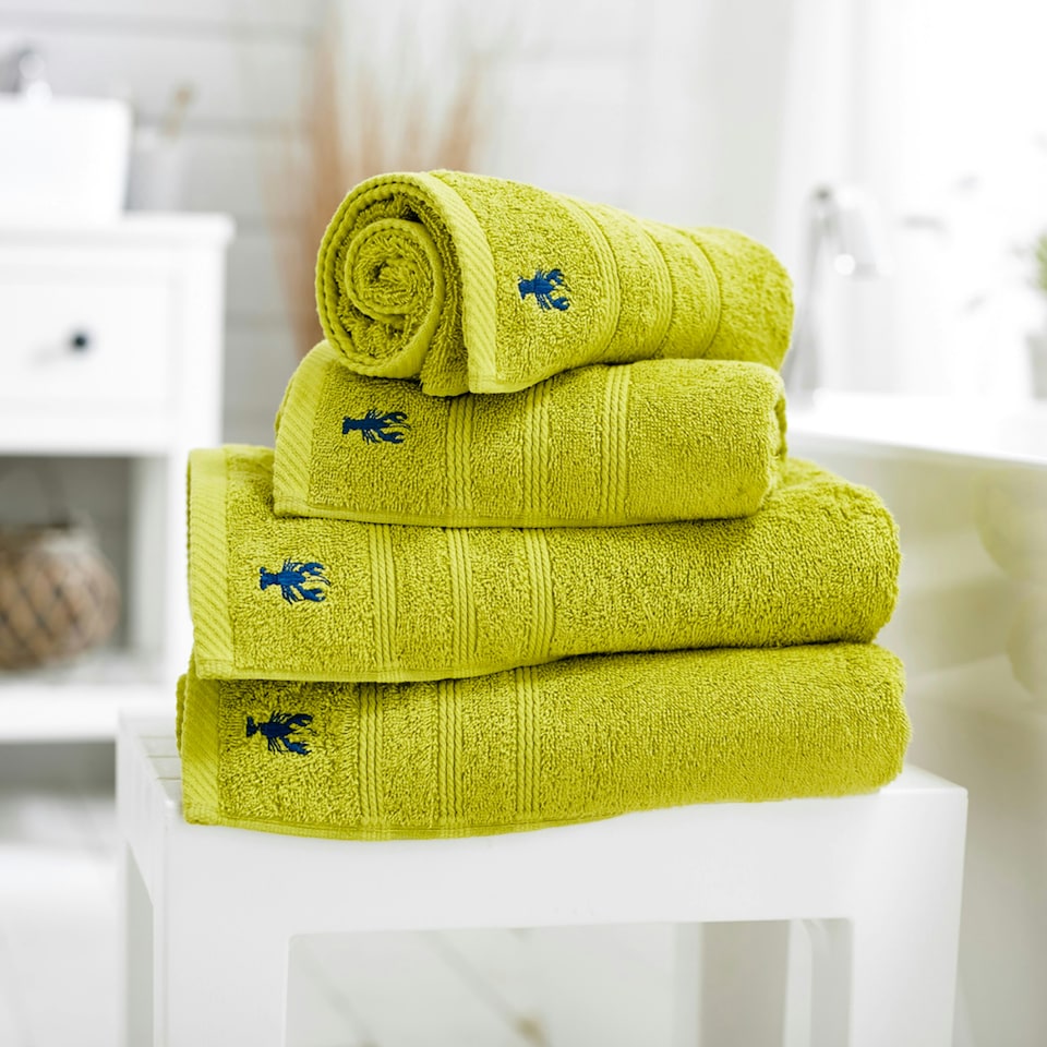 image 1 of 100% Combed Cotton Kaleidoscope Soft Absorbent Towels