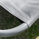 image 8 of Outsunny Double Sun Lounger with Adjustable Detachable Canopy, Portable Garden Daybed for 2 with Wheels, Outdoor Sunbed Hammock with 2 Pillows, 220 KG Max. Load, Grey