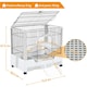 image 3 of Yaheetech Small Animal Cage Habitat On Wheel
