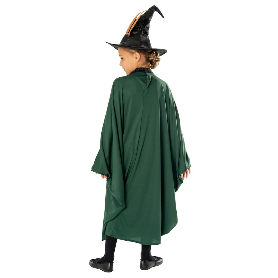 image 1 of Harry Potter Childrens/Kids Professor McGonagall Costume - Green - 7-10 Years 7