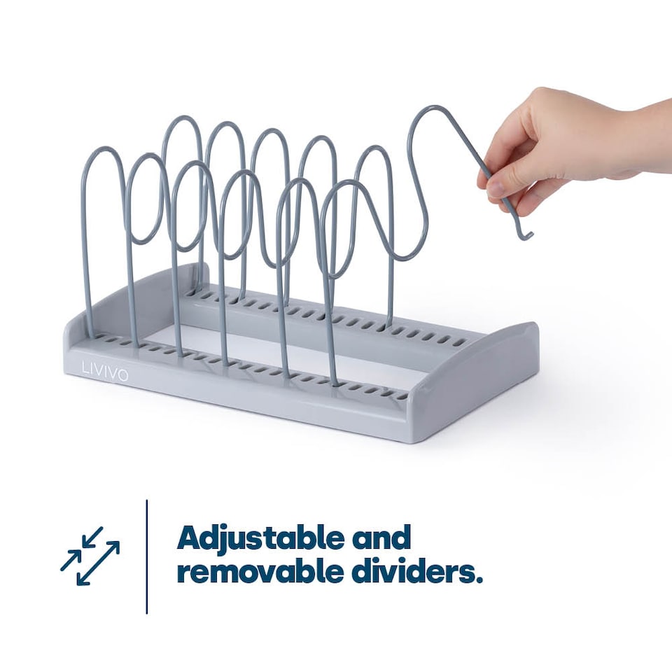 image 1 of Adjustable Saucepan Lid Holder