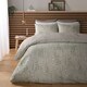 image 1 of OHS Willow Print Reversible Duvet Cover and Pillowcase Set, Double - Sage Green
