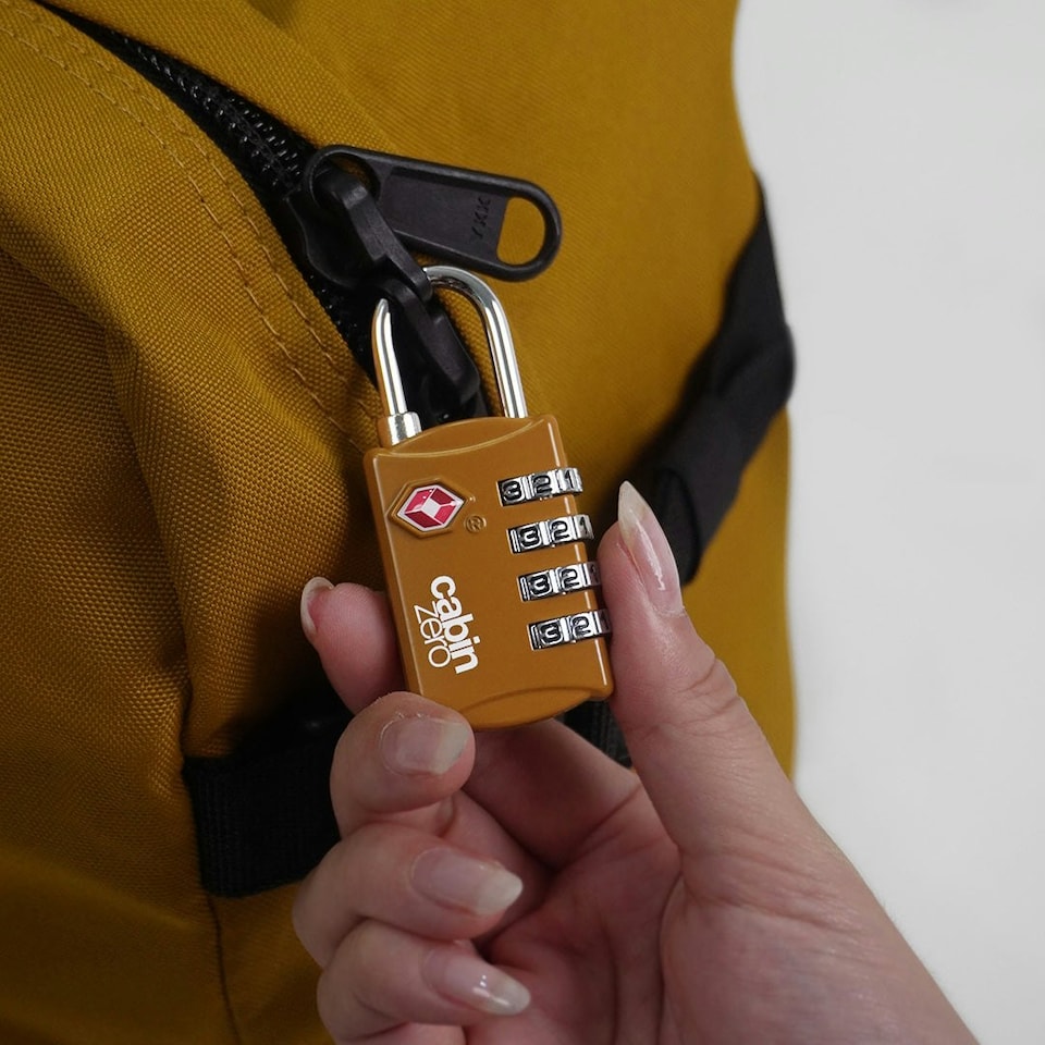 image 1 of Travel TSA Lock - Orange Chill Yellow