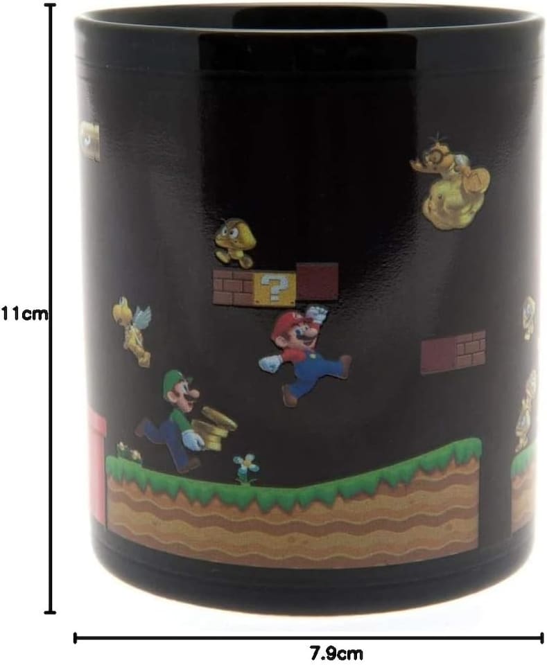 image 1 of Super Mario Gold Coin Rush Heat Changing Mug