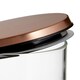 image 3 of Interiors by Premier Practical Design Rose Gold Lid 1300ml Storage Jar, Elegant House Spice Jars, Durable Organizer For Kitchen