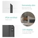 image 3 of Edge 1000 Smart Convector Heater in Grey - DXCH20UK