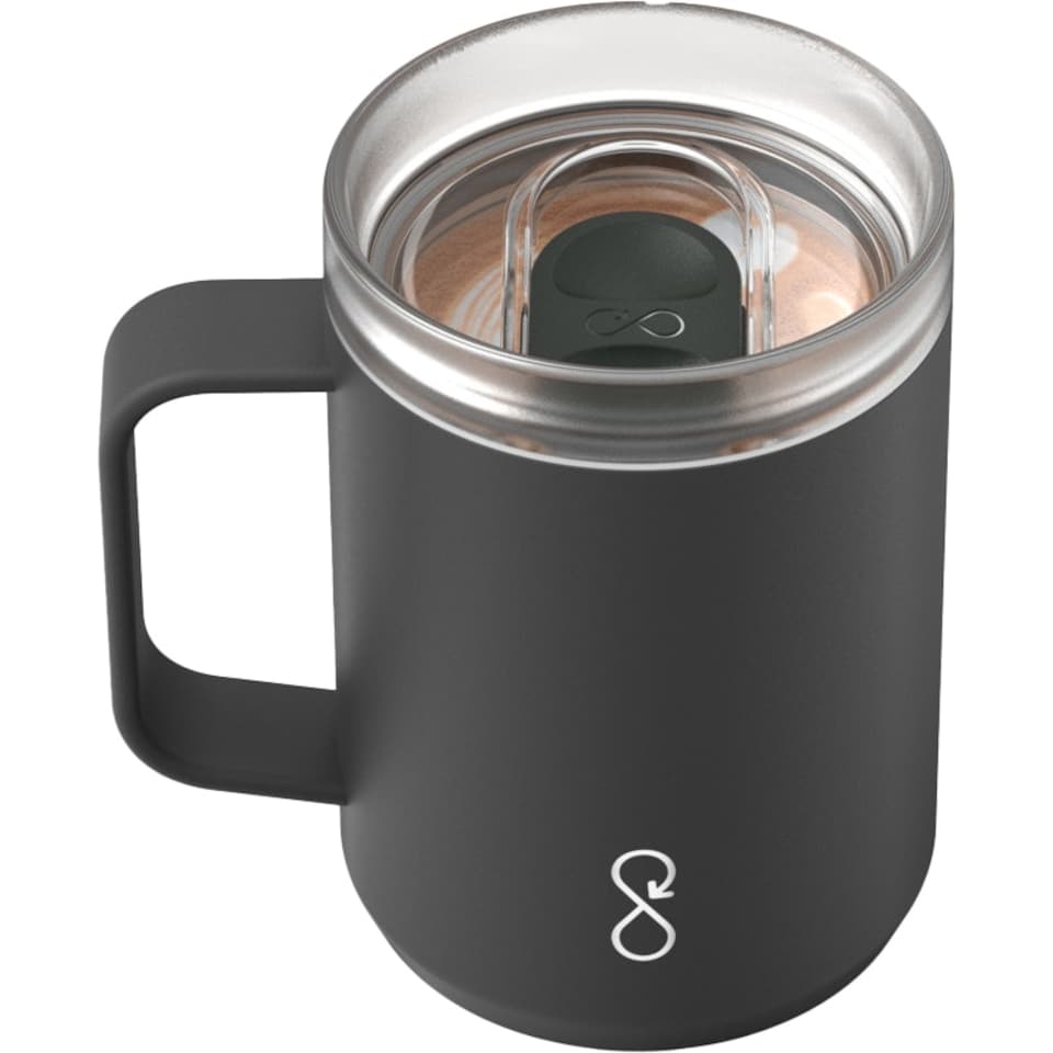 image 1 of Ocean Bottle Insulated 350ml Travel Mug - Obsidian Black - One Size