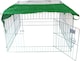 image 3 of Actiaspet - Small Metal Run for Rabbit/Guinea Pig/Chicken/Duck/Ferret/Dog/Cat Pet Enclosure with Roof Sunshade