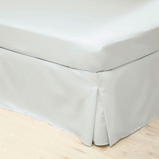 Belledorm Easycare Percale Platform Valance - Cloud - Single
