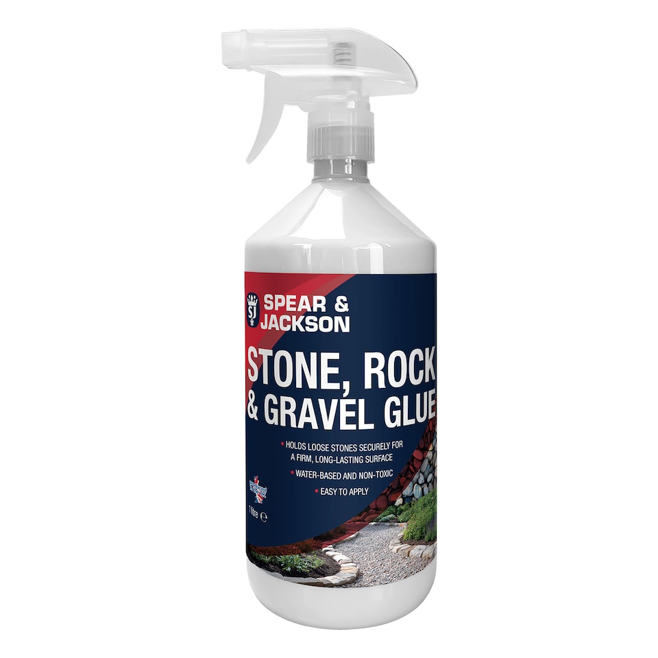 image 1 of Spear & Jackson Stone, Rock & Gravel Glue - Ready to Use 1L