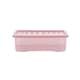 image 3 of Wham Crystal 5 x 32L Stackable Plastic Storage Boxes with Lids Pink