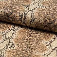 Beige Faux Leather Fabric for Bag Making, Dressmaking, Upholstery, 137cm / 53" Wide - per metre