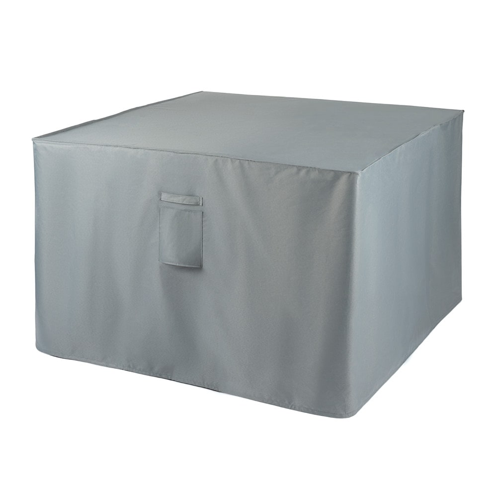 Rattan Dining Furniture Cube Cover Grey