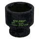 image 1 of 30mm Metric Shallow Impact Impacted European Style Socket 1/2" Drive 6 Sided