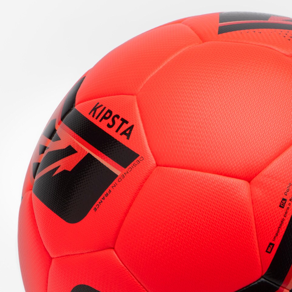 image 1 of Decathlon Size 5 FIFA Basic Football Club Hybrid - Red/Snow and Fog