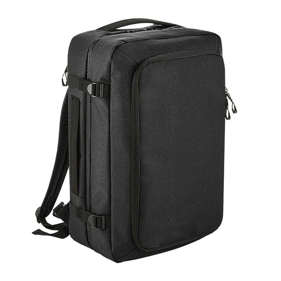 image 1 of Bagbase Unisex Adult 40L 2 Wheeled Cabin Bag - Black - One Size Black | Cabin Bag
