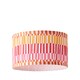 image 1 of ValueLights Rae Small Stripe Multicolour Pleat Shade and Bulb