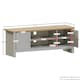 image 3 of Vida Designs Arlington 2 Door TV Unit Shaker Entertainment Storage, Grey & Oak | Grey | Grey & Oak | 1