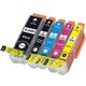 image 2 of Set of 5 Compatible Epson 33XL Ink Cartridges Multi