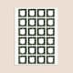 image 3 of Army Design 40mm Square Sticker sheet of 24