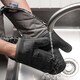 image 4 of Zeal Steam Stop™ Waterproof Silicone Double Oven Glove Black | Black