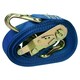 image 5 of Blue Ratchet Strap Tie Down Trailer 5m Hook Cargo Strap 750kg Lashing x 2 (Pair)