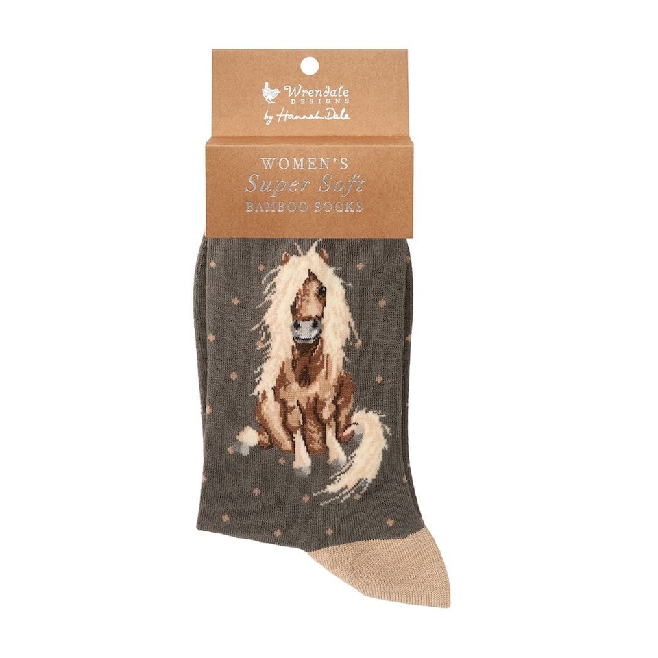 image 1 of Wrendale Designs Illustrated Animal Bamboo Socks for Women - Choice of Design